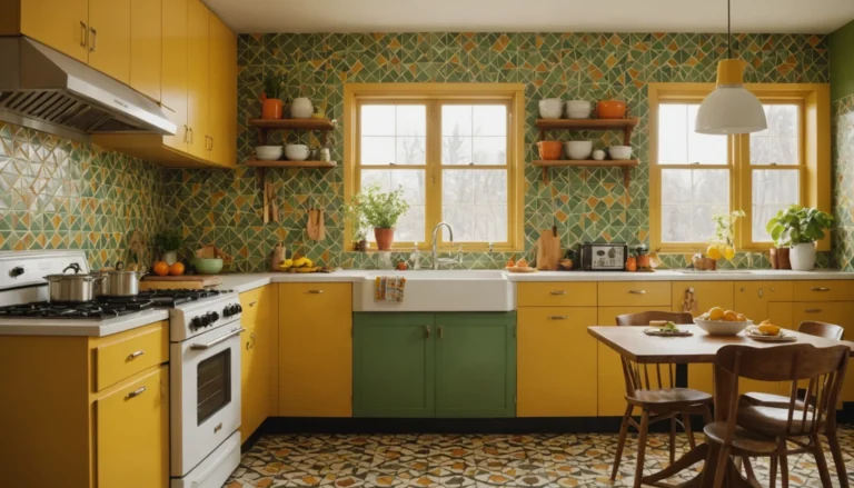 carrelage ancien cuisine 1970