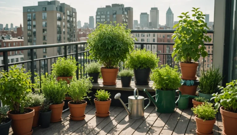 herbes pour jardinière de balcon