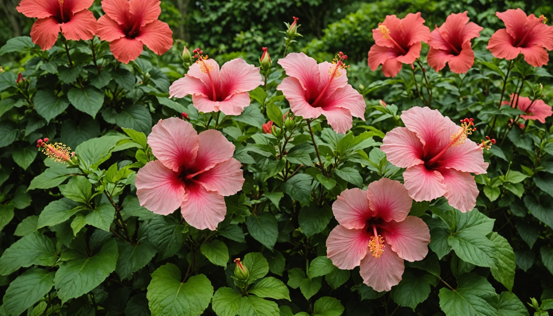 Hibiscus A Grande Fleur