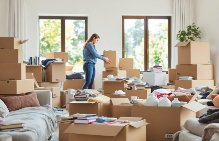 comment vider sa maison avant un demenagement