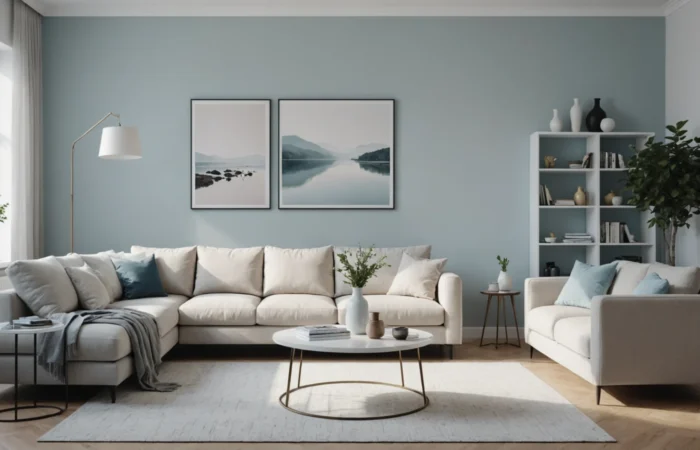 couleur de mur pour meubles blancs