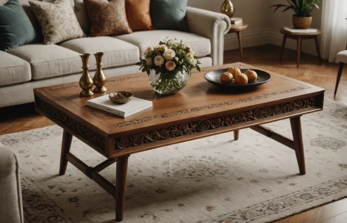 ancienne table bois