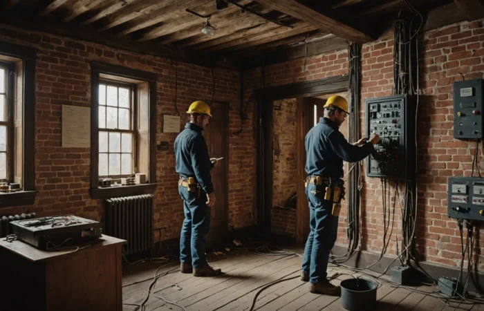 renovation électrique maison ancienne