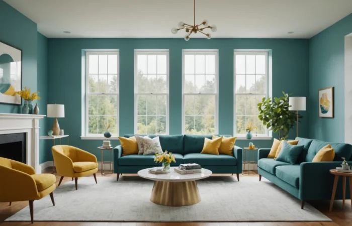 couleur dans la maison
